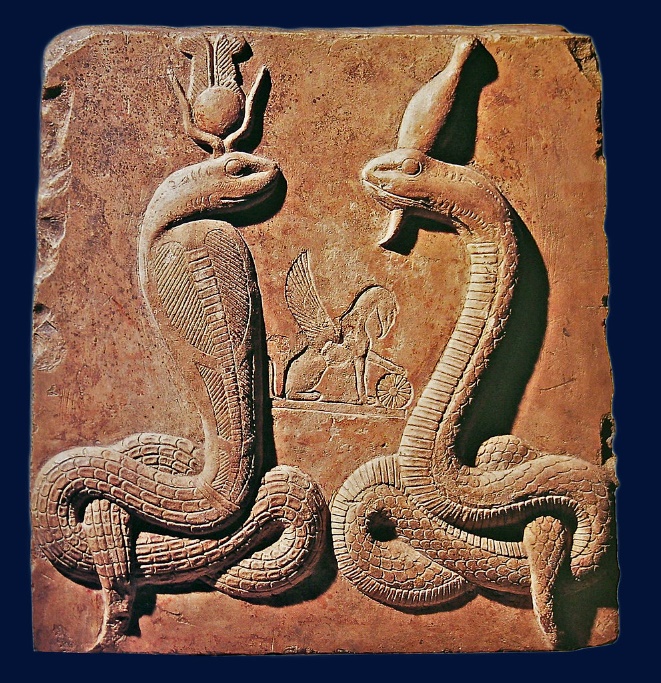 Isis as a Uraeus Serpent - Serapis or Osiris as agathe tyc… | Flickr