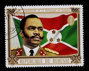 Burundi - Michel Micombero postage stamp.jpg