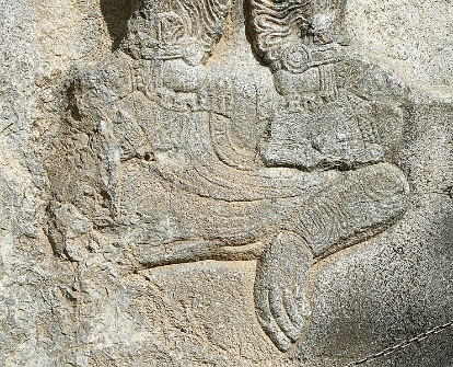 File:Taq-e Bostan - fallen Roman.jpg