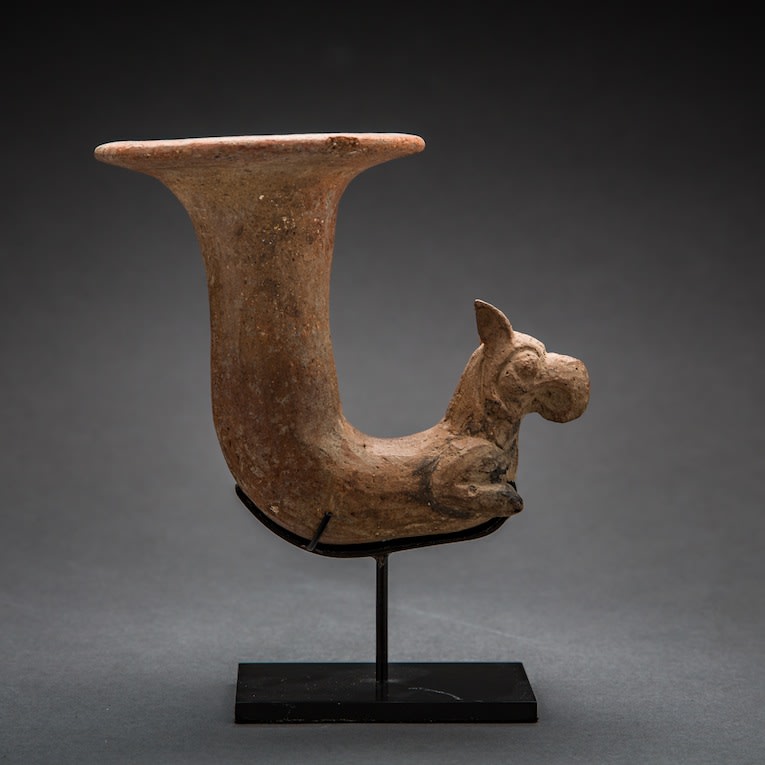 Amlash Terracotta Rhyton, 900 BCE - 800 BCE