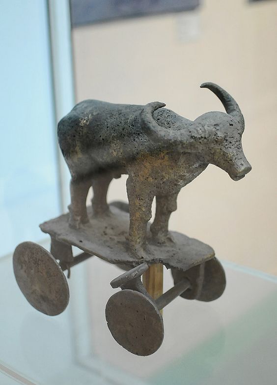 Bronze Animal Figure (Bull), Harappan Civilization, 2500 - 2000 BC | by Mukul Banerjee (www.mukulbanerjee.com)