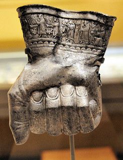 G:\pix\projects\iranzamin\3000-1200\-1200 Silver Drinking cup in shape of fist - Hittite.jpg