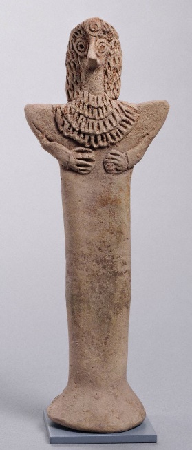 G:\pix\projects\iranzamin\3000-1200\-1800 North Syrian Female Pillar Figurine, 2nd millennium B.C..jpg