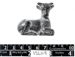 G:\pix\projects\iranzamin\achaemedian\Art\cast copper alloy figure of a reclining calf; hollowed body with slot for attachment.jpg