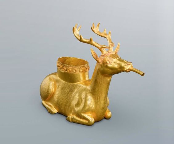 G:\pix\projects\iranzamin\achaemedian\Art\Gold Rhyton In The Shape Of A Deer -- Scythian -- 5th Century BCE.jpg