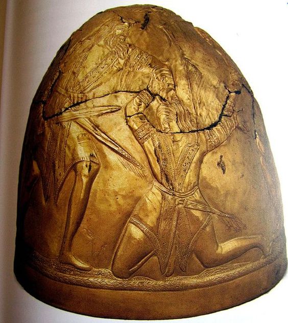 G:\pix\projects\iranzamin\achaemedian\Art\Scythian Gold (Gold helmet of Perederijewa Mogila, 4thc BC, اوکراین.jpg