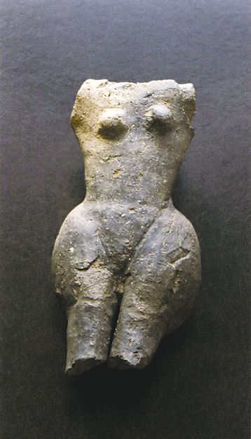 Idol from Szombathely - Oladi plató, ca. 4900-4000 BC. Late Neolithic settlement, Western Hungary.