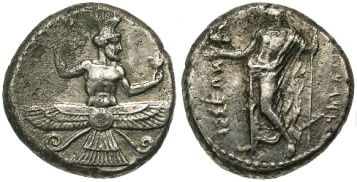 Persian Empire, Issos, Cilicia, Satrap of Cilicia, Tiribazos, 388 - 380 B.C..jpg