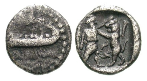 Persian Empire, Mazaeus, satrap of Cilicia, as commander-in-chief in Phoenicia, c. 343 - 333 B..jpg