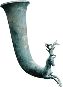 Rhyton with a Stag. Asia Minor/Black Sea coastal region 4th–2nd century B.C.