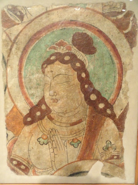 G:\pix\projects\iranzamin\middle ages\Fragment_of_a_Buddhist_Wall_Painting,_Bazaklik,_region_of_Turfan,_Sinkiang,_China,_Central_Asian_art,_8th_century_-_Nelson-Atkins_Museum_of_Art_-_DSC09159.JPG