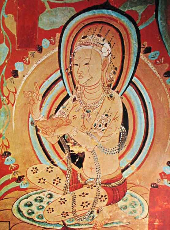 Mogao caves, Dunhuang, Gansu Province, China.