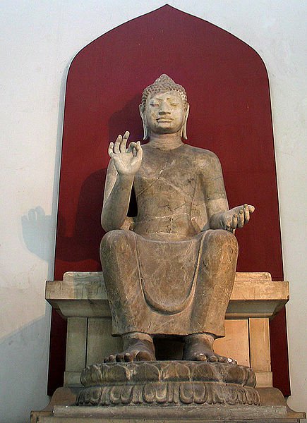 Phra Pathom Chedi, Nakhon Pathom, Thailand.  Dvaravati style.