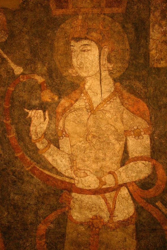 Sogdian woman from fresco at Penjikent in western Tajikistan | The Sogdian Ancient Letters