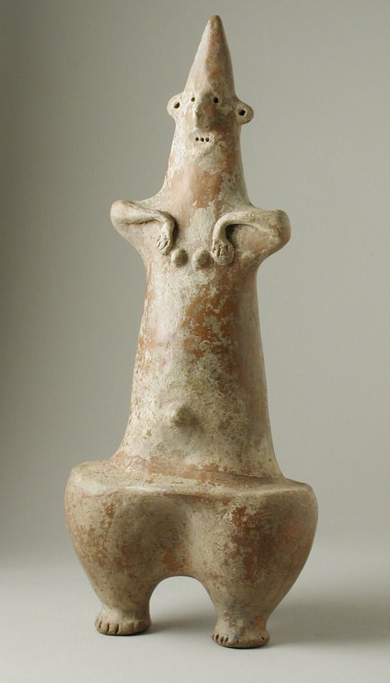 Woman - Western Iran, 1350-800 B.C. - Ceramic Sculpture  http://www.pinterest.com/rico37/art-sculptures-arts-premiers-et-tribaux/