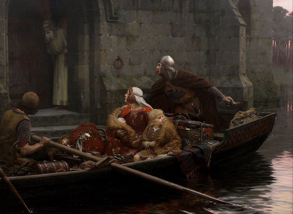 Edmund Blair Leighton - In Time of Peril - Google Art Project.jpg