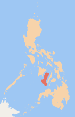 Location of the Republic of Negros in the Philippines