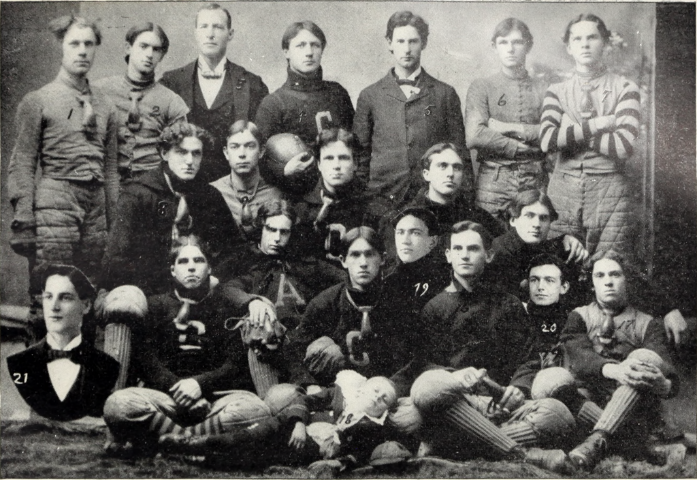 1898 Clemson football team (Chronicle 1899).png