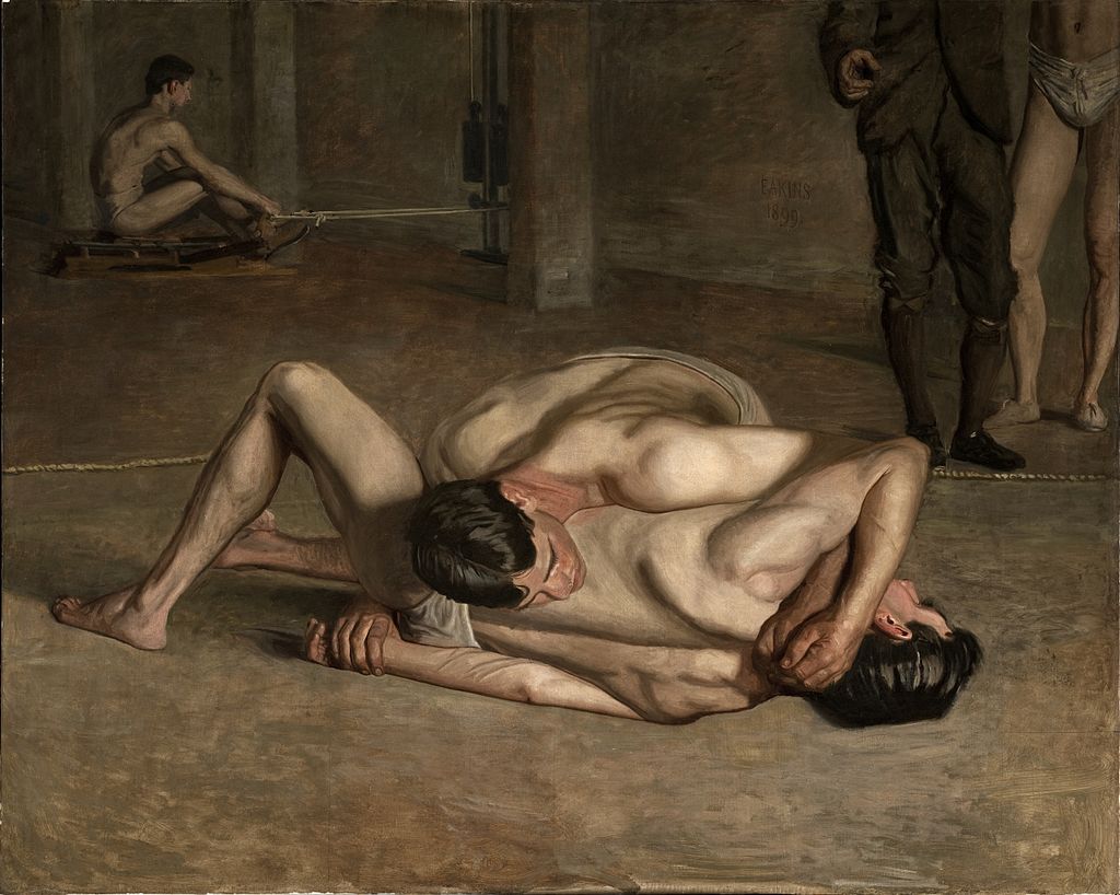 Eakins, Thomas - Wrestlers 1899.jpg