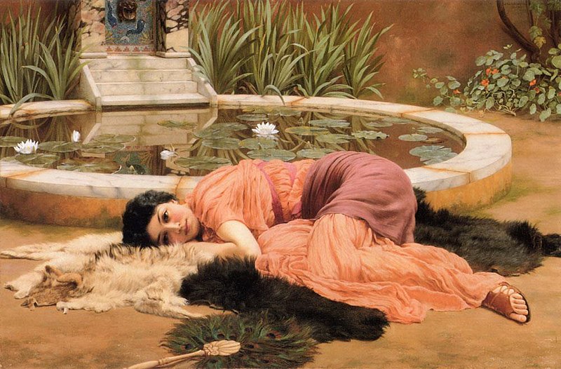 File:John William Godward - Dolce Far Niente (1904).jpg