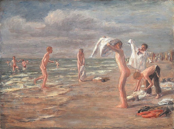 G:\draw\classic\1900 Max Liebermann\1898 Max_Liebermann_Boys_Bathing.jpg