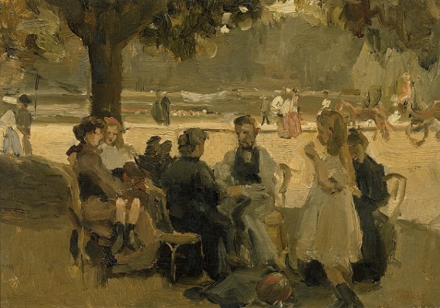 G:\draw\classic\1910 Isaac Israels\1906 Isaac_Israëls_-_In_het_Bois_de_Boulogne_bij_Parijs.jpg