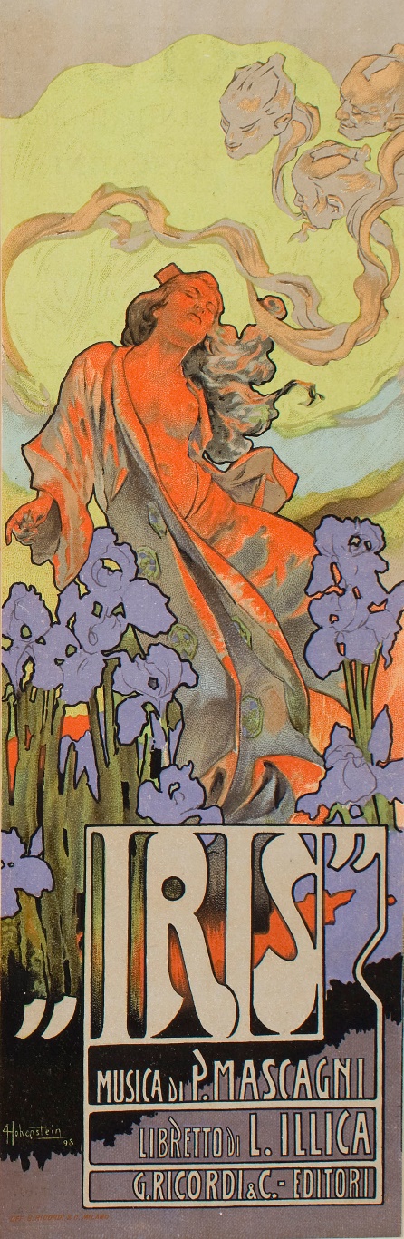 G:\draw\classic\National Art Museum of Catalonia Collection (Art Paintings nrg) - Part 1\Hohenstein, Adolf - 'Iris', 1898, 29,8 x 9,8 cm.JPG