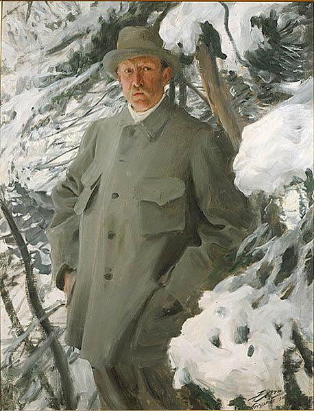 G:\draw\classic\western art\classic A\1900 Anders Zorn (1860-1920)\1906 Bruno_Liljefors_by_Anders_Zorn,_1906.jpg