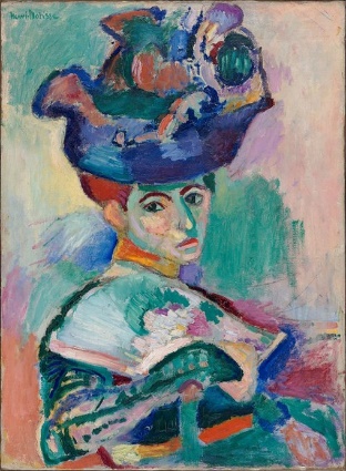 G:\draw\classic\western art\Classic M\1930 Matisse, Henri (French, 1869-1954)\1905 Matisse-Woman-with-a-Hat.jpg