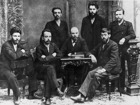 G:\pix\projects\west\sorted\1898 Lenin (centre) and Martov (right) at an SD meeting in 1898..jpeg