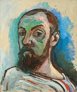 Henri Matisse Self-Portrait in a Striped T-shirt (1906).jpg