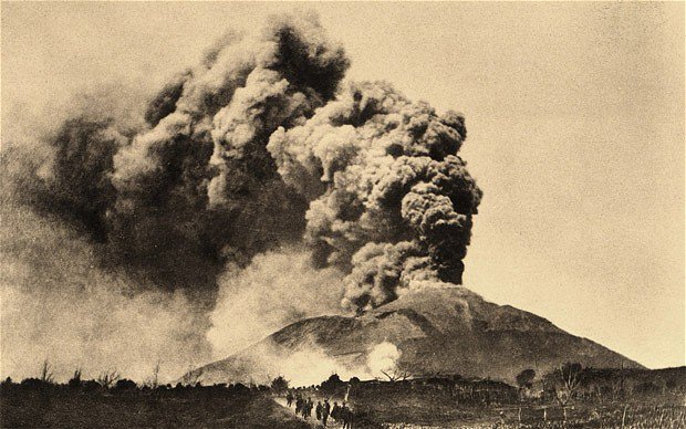 Image result for 1906 Mount Vesuvius erupts