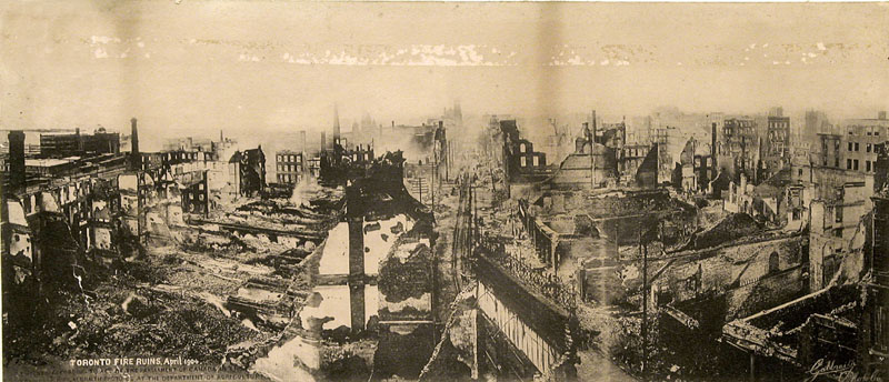 Image result for great toronto fire 1904