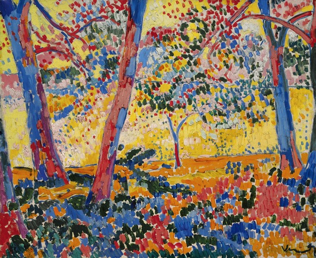 Image result for Maurice de Vlaminck Sous bois