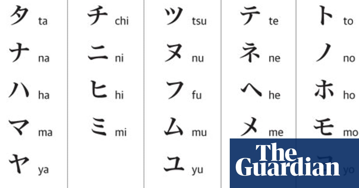 Japanese script: Katakana | Japan holidays | The Guardian