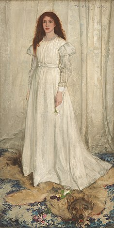 Whistler James Symphony in White no 1 (The White Girl) 1862.jpg